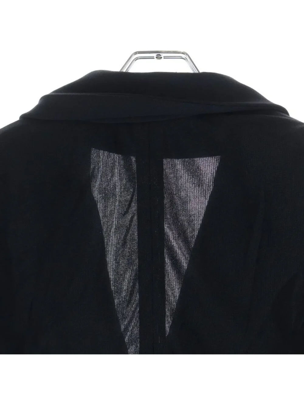 Chanel Boutique Vintage Jacket CC Logo Button Chain Black
